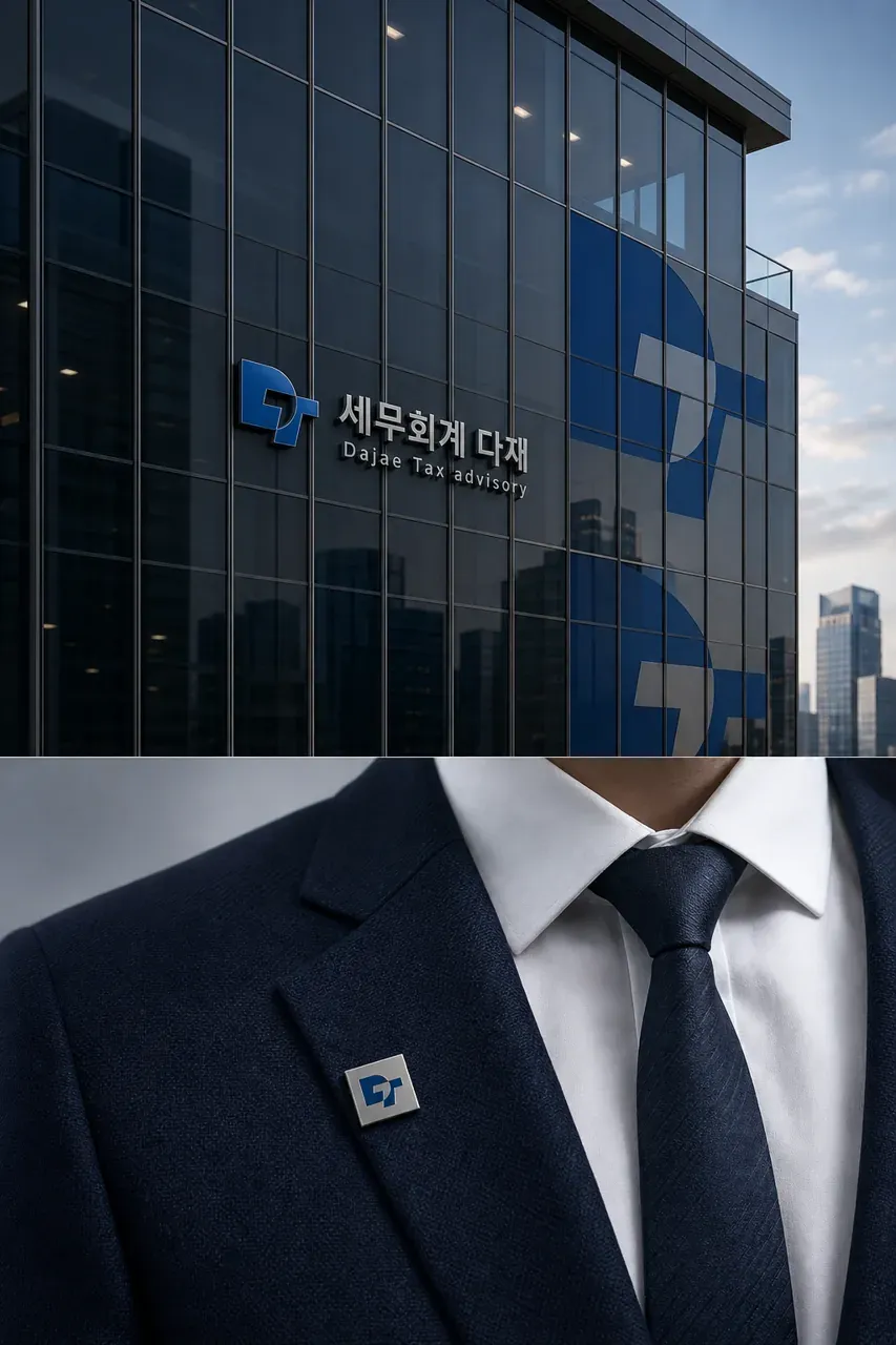 법률·세무·특허 로고 디자인 — 스마트한 전문성을 담은 모던 세무 법률사무소 로고 브랜드 시스템