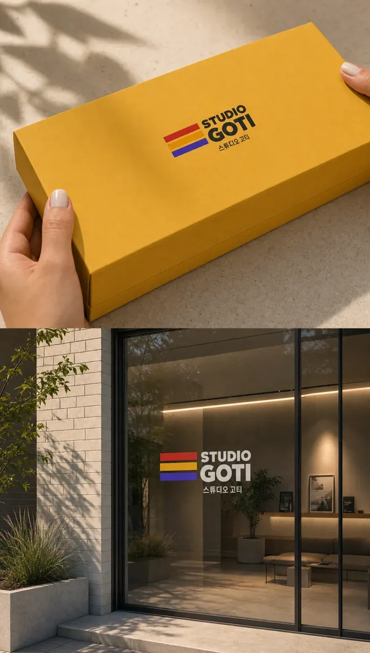 문화·예술·미디어 로고 디자인 — 모던하고 세련된 워드마크 문화·예술 브랜드 로고 브랜드 시스템