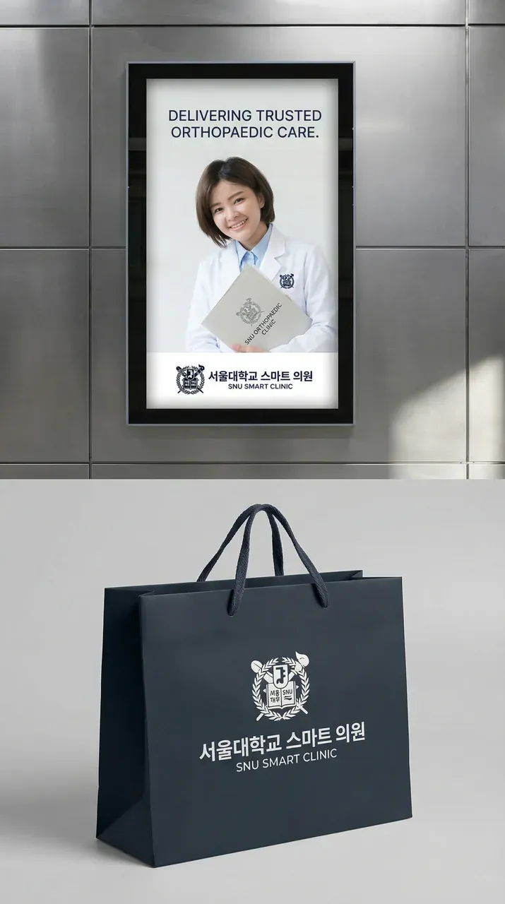 병원·의원 로고 디자인 — 따뜻하고 친근한 병원 로고 브랜드 시스템