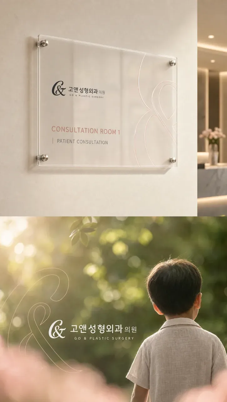 병원·의원 로고 디자인 — 라인으로 표현한 신뢰와 협력 병원 로고 브랜드 시스템