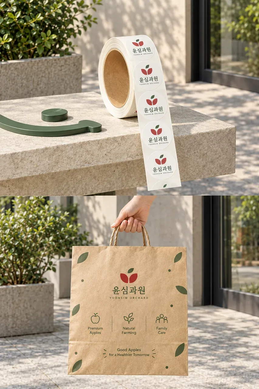 농식품·축산 로고 디자인 — 따뜻하고 친근한 조합형 농식품 브랜드 로고 브랜드 시스템