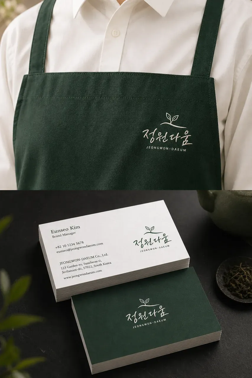 그 외 로고 디자인 — 따뜻하고 친근한 브랜드 로고 브랜드 시스템