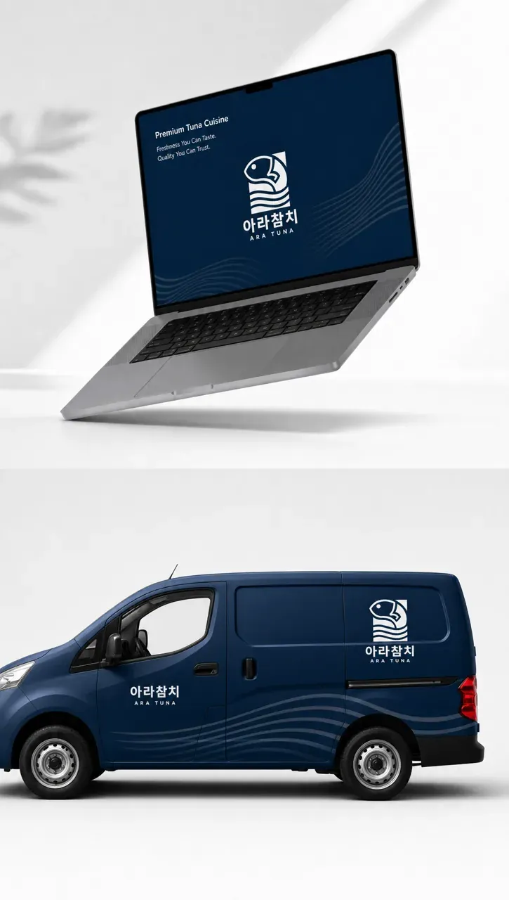 그 외 로고 디자인 — 우아한 곡선으로 담아낸 신선함의 미학 브랜드 로고 브랜드 시스템