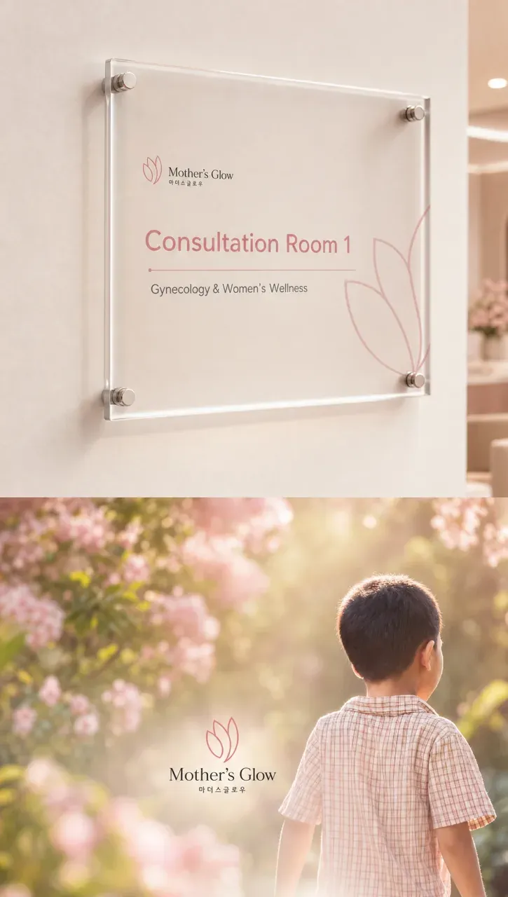 뷰티·미용 로고 디자인 — 미니멀한 조합형 뷰티 브랜드 로고 브랜드 시스템