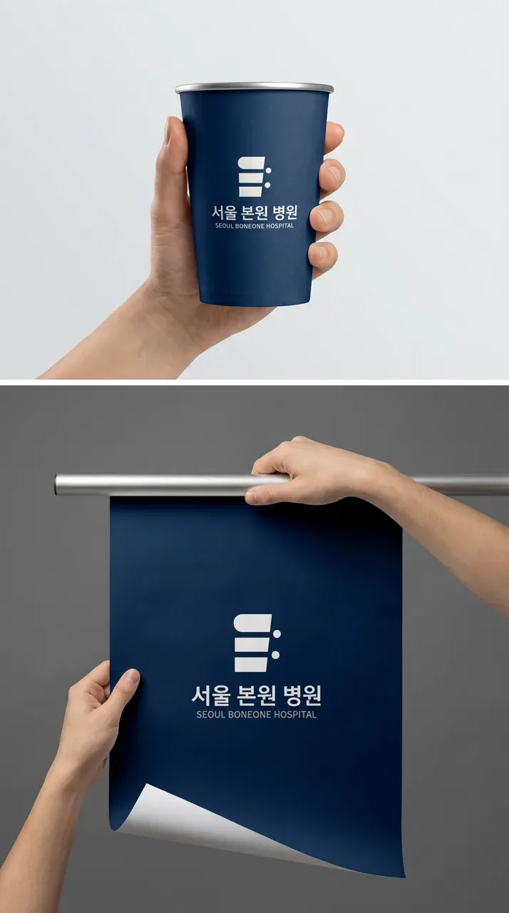 병원·의원 로고 디자인 — 환자가 안심하고 찾는 믿음직한 병원 로고 브랜드 시스템