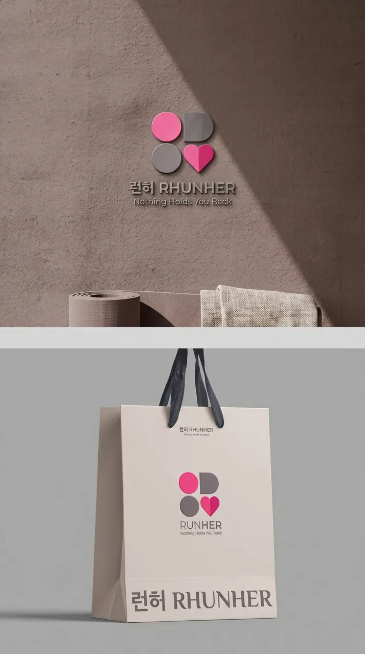 그 외 로고 디자인 — 나에게 온전히 집중하는 순간 브랜드 로고 브랜드 시스템