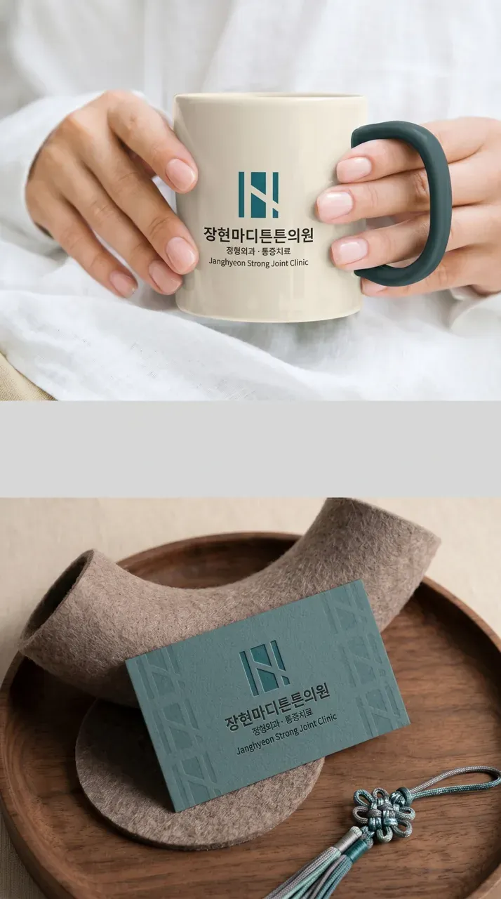 병원·의원 로고 디자인 — 어르신들이 믿고 찾는 튼튼한 치료 병원 로고 브랜드 시스템