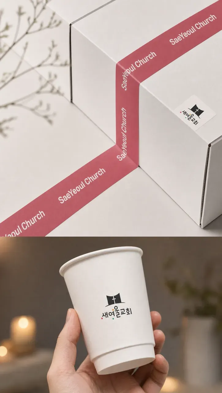 공공·단체 로고 디자인 — 사랑과 믿음으로 엮어가는 공간 공공·단체 로고 브랜드 시스템