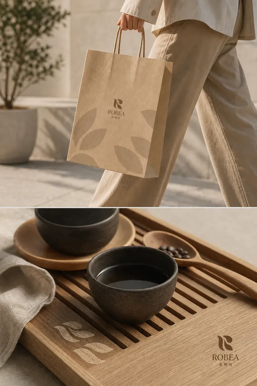 카페·베이커리 로고 디자인 — 커피의 완성 카페 로고 브랜드 시스템
