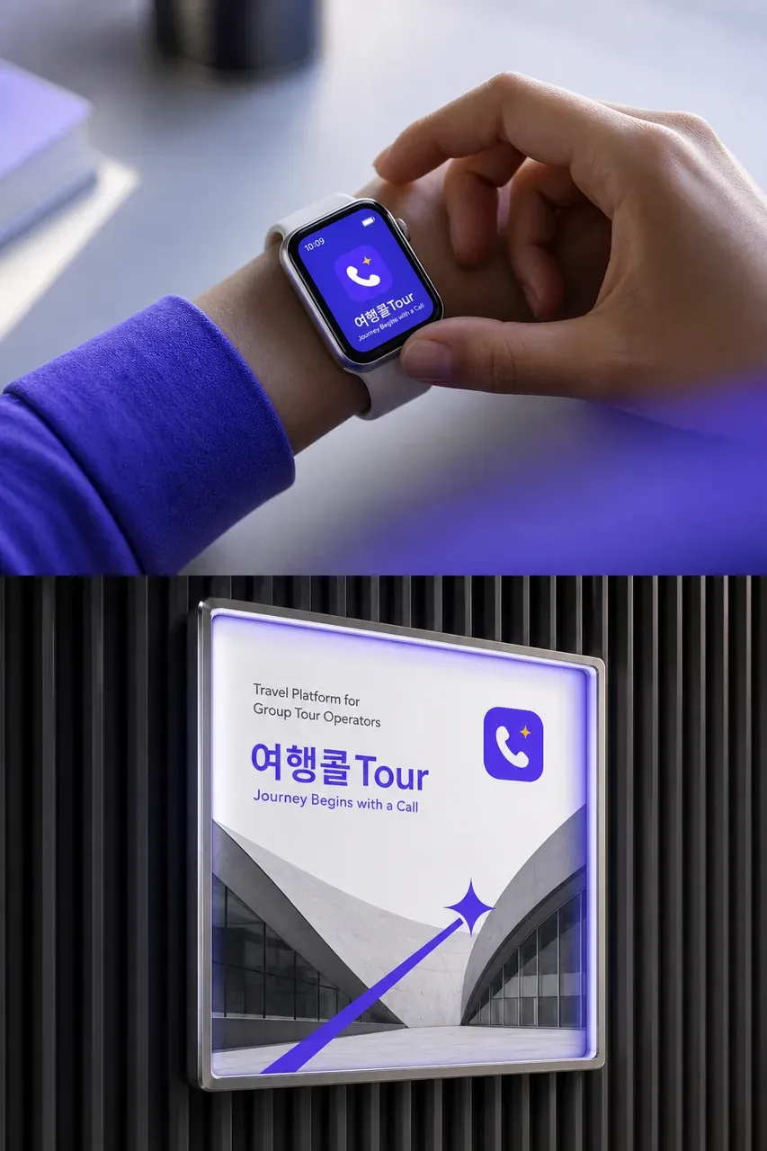 IT·테크 로고 디자인 — 연결과 여정의 심플한 디지털 IT 서비스 로고 브랜드 시스템