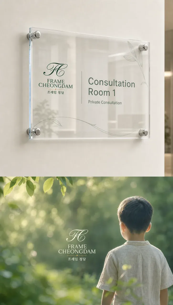 병원·의원 로고 디자인 — 의원 로고+명함 병원 로고 브랜드 시스템