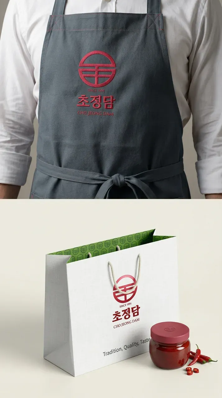 농식품·축산 로고 디자인 — 미니멀한 농식품 브랜드 로고 브랜드 시스템
