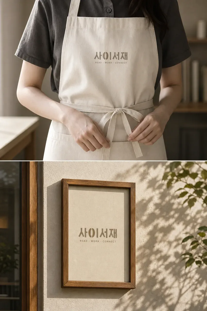 그 외 로고 디자인 — 미니멀한 브랜드 로고 브랜드 시스템