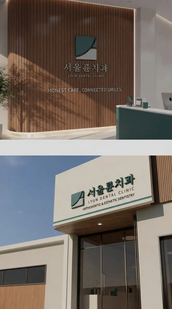 치과 로고 디자인 — 정밀한 선에 담은 정직한 신뢰 치과 로고 브랜드 시스템