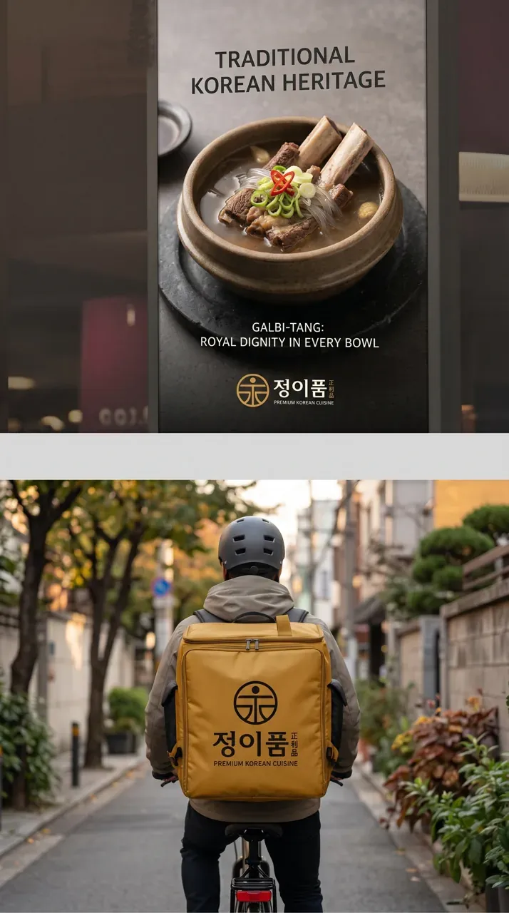 그 외 로고 디자인 — 고객이 한 번 맛보면 인정하는 품격 브랜드 로고 브랜드 시스템