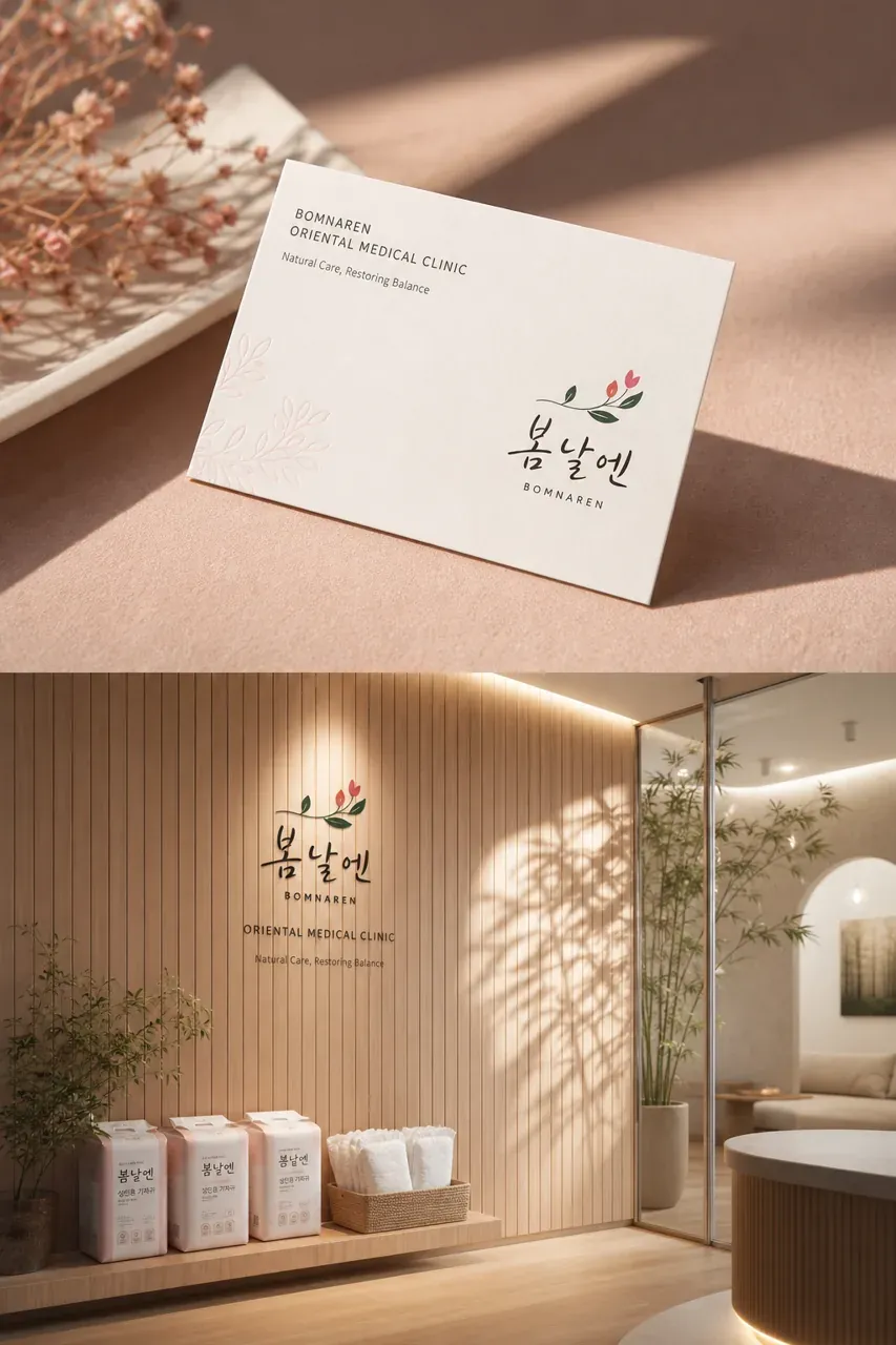 제조·유통 로고 디자인 — 따뜻한 필기감 워드마크 제조·유통 기업 로고 브랜드 시스템