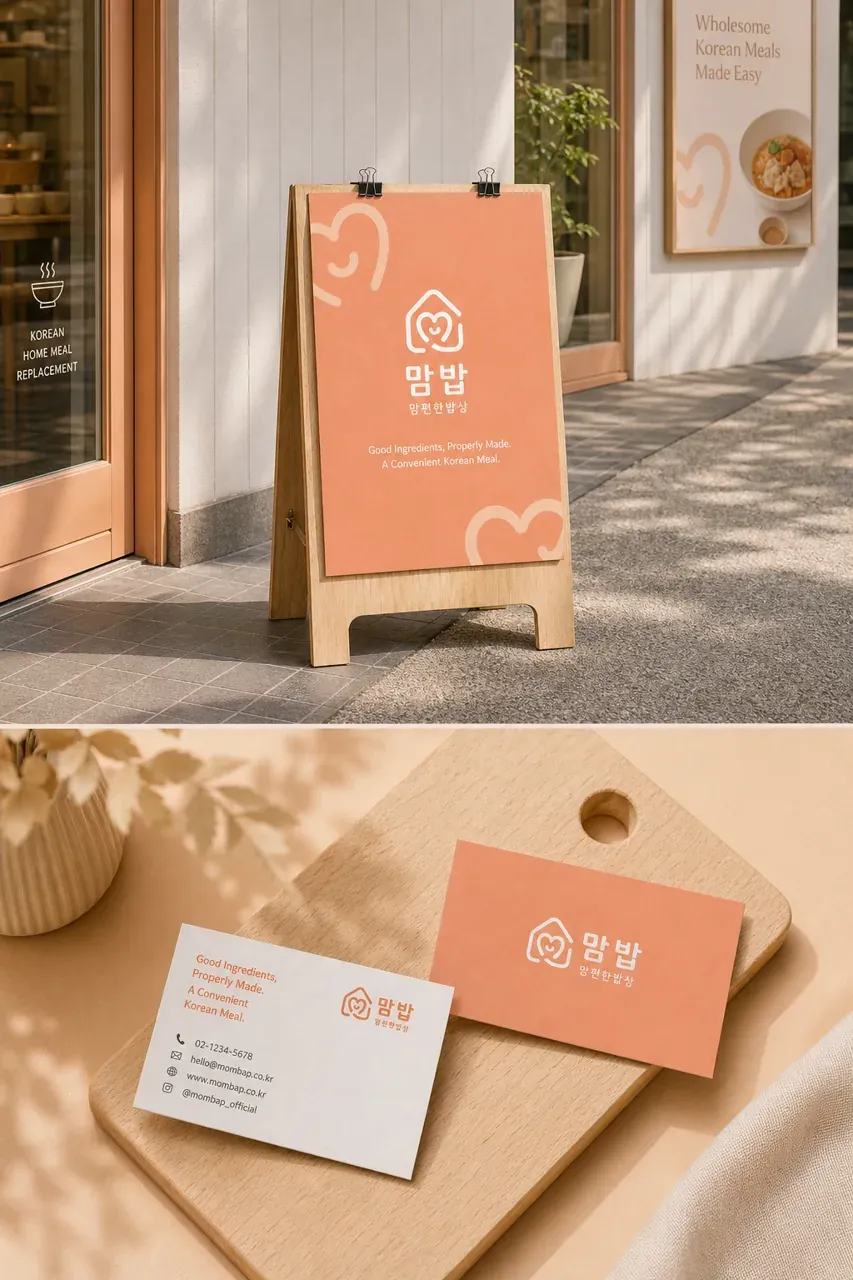 농식품·축산 로고 디자인 — 따뜻함과 신뢰를 담은 미니멀 심볼 농식품 브랜드 로고 브랜드 시스템