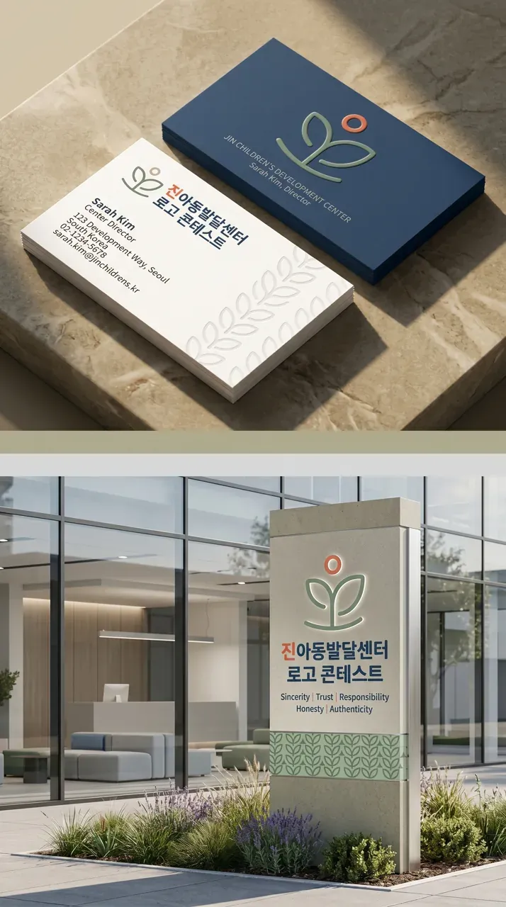 공공·단체 로고 디자인 — 따뜻하고 친근한 공공·단체 로고 브랜드 시스템