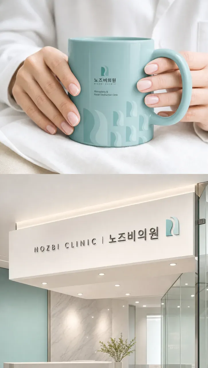 병원·의원 로고 디자인 — 신뢰감 있는 조합형 병원 로고 브랜드 시스템