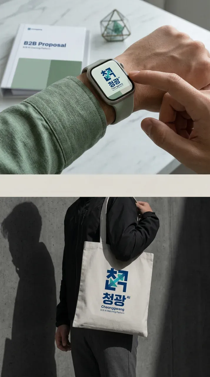 그 외 로고 디자인 — 소규모 청소업체가 당당히 경쟁할 수 있는 플랫폼 브랜드 로고 브랜드 시스템