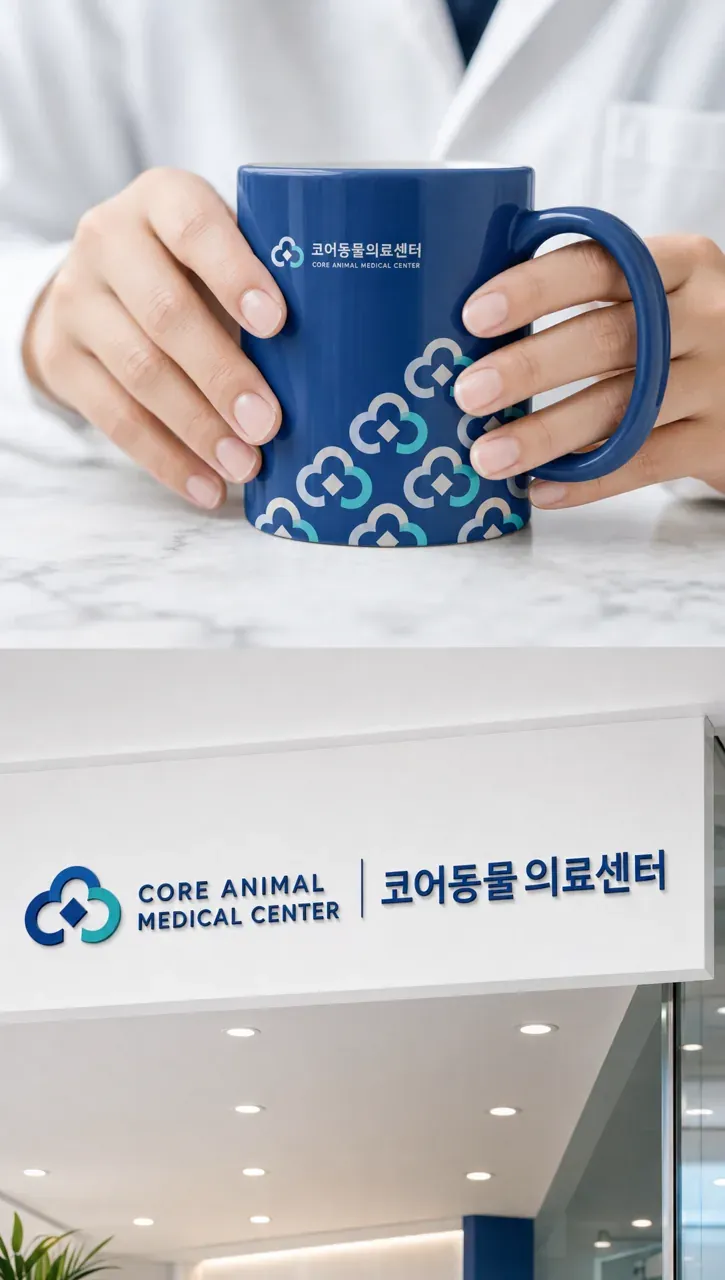 반려동물 로고 디자인 — 신뢰와 친근함을 담은 현대 심볼 반려동물 브랜드 로고 브랜드 시스템