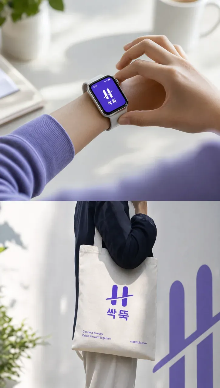 IT·테크 로고 디자인 — 직결의 명확함을 담은 모던 IT 서비스 로고 브랜드 시스템