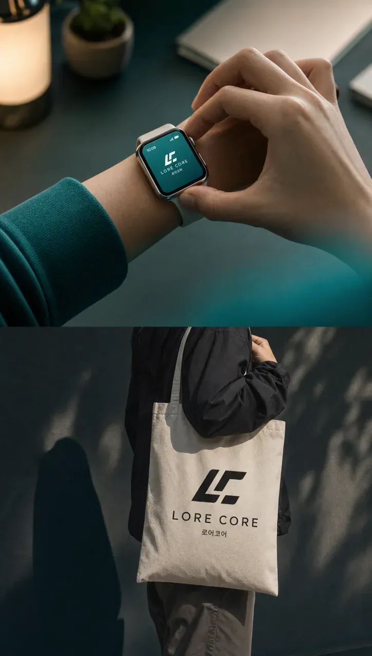 IT·테크 로고 디자인 — 미니멀한 조합형 IT 서비스 로고 브랜드 시스템