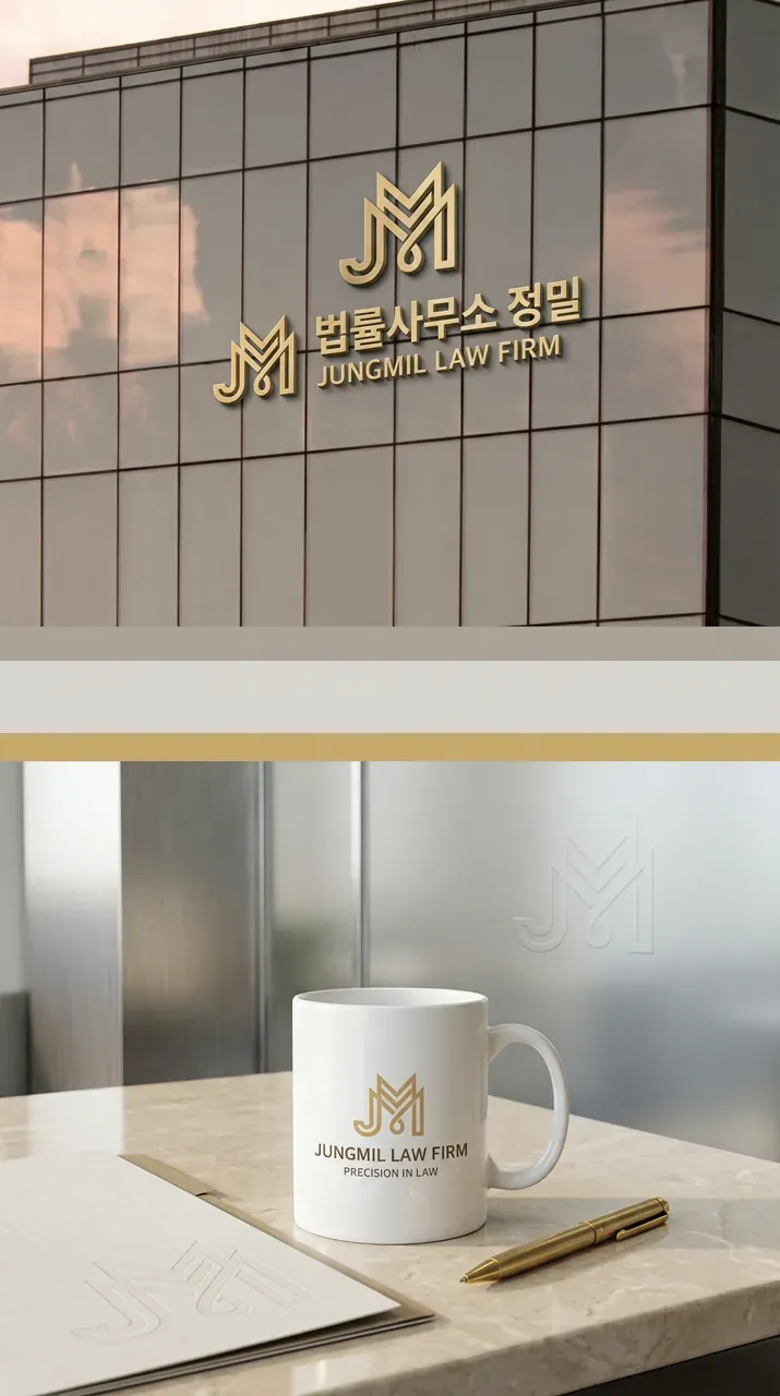 법률·세무·특허 로고 디자인 — 복잡한 법적 문제도 명확하게 법률사무소 로고 브랜드 시스템