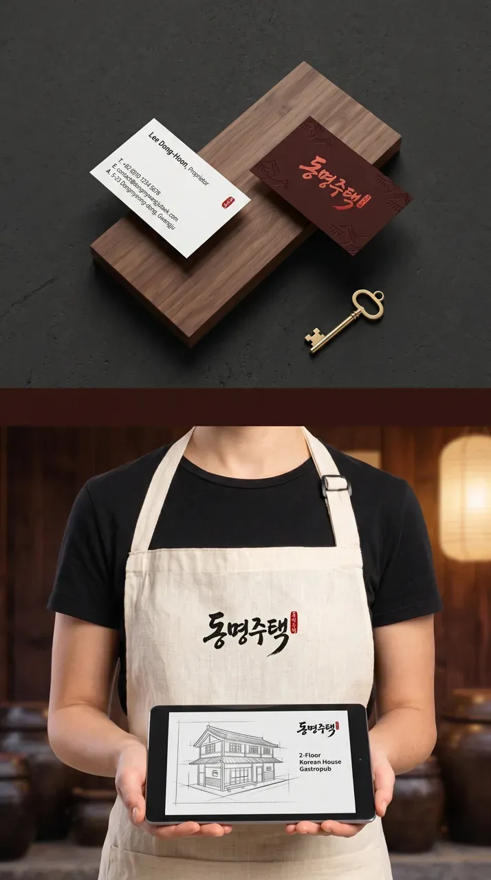 금융·부동산 로고 디자인 — 동네 사람들이 편안하게 찾는 집 금융·부동산 기업 로고 브랜드 시스템