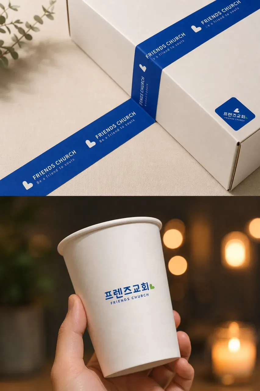 공공·단체 로고 디자인 — 젊은 세대가 편안히 찾아오는 따뜻한 교회 공공·단체 로고 브랜드 시스템