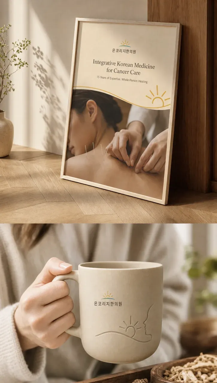 한의원·한방 로고 디자인 — 앎으로 함께하는 선 한의원 로고 브랜드 시스템