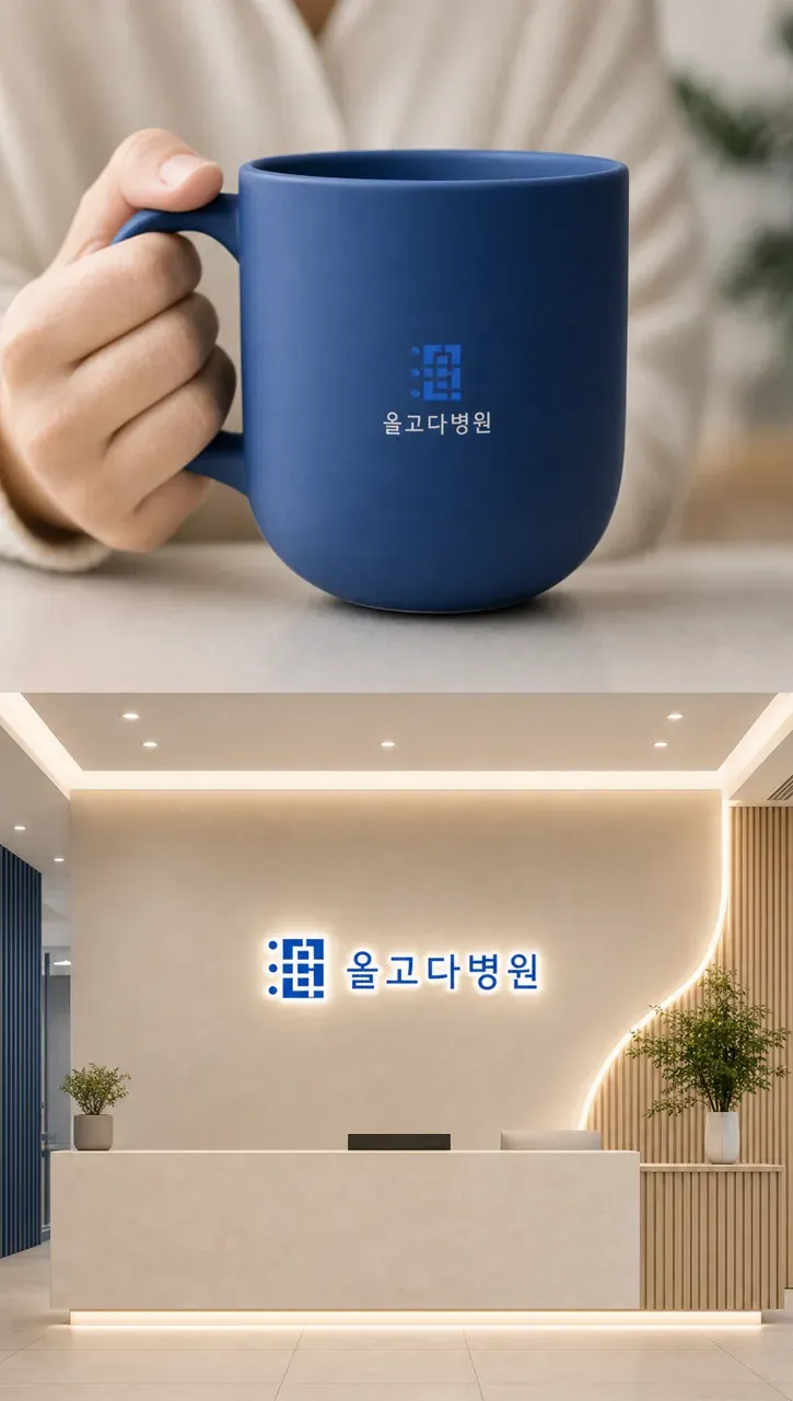 병원·의원 로고 디자인 — 바른 정렬의 신뢰와 정직한 치유 병원 로고 브랜드 시스템
