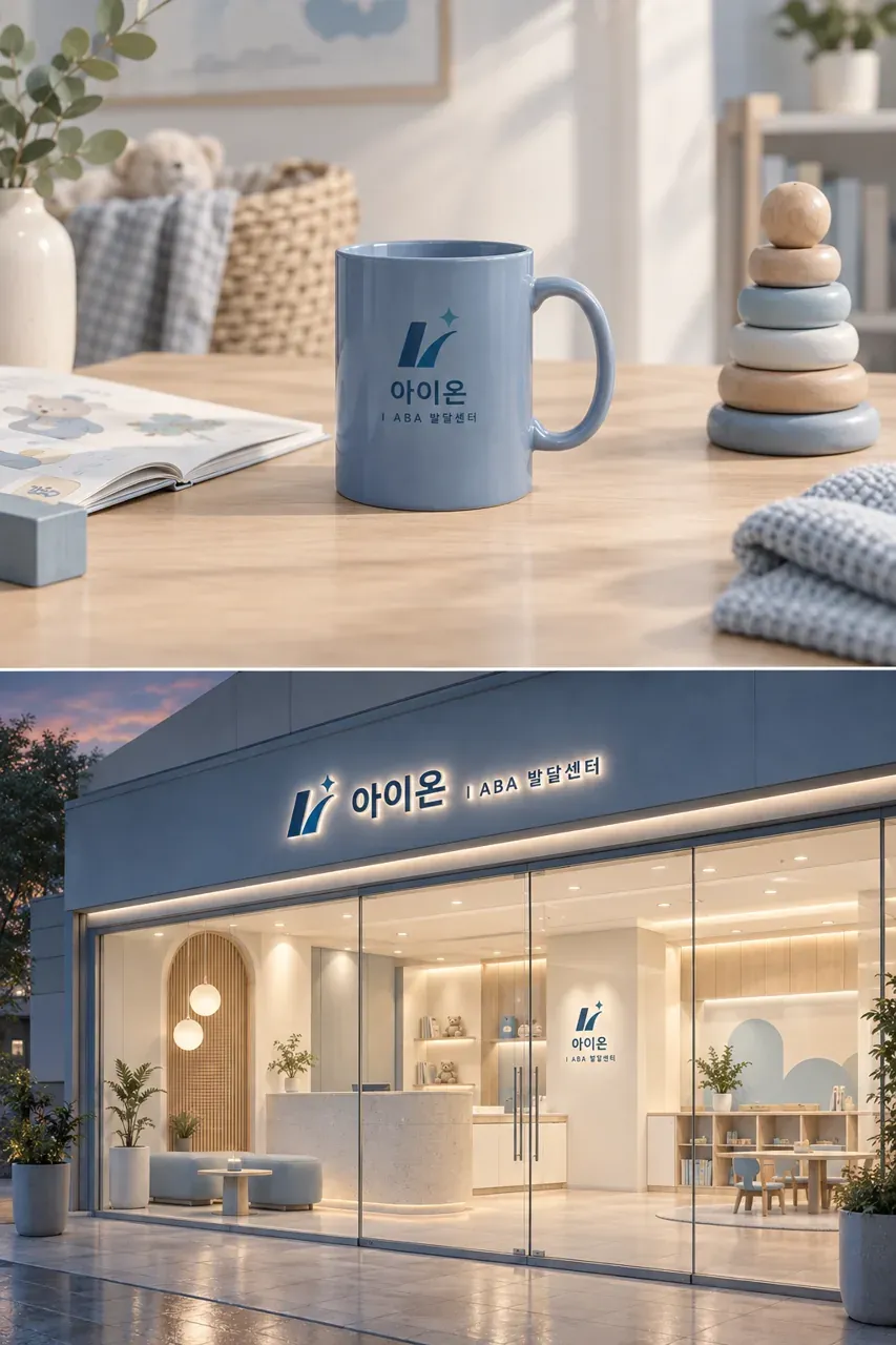 병원·의원 로고 디자인 — 미니멀한 조합형 병원 로고 브랜드 시스템