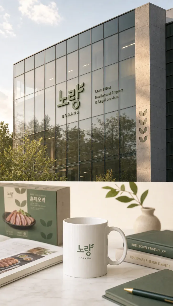 농식품·축산 로고 디자인 — 모던하고 세련된 워드마크 농식품 브랜드 로고 브랜드 시스템