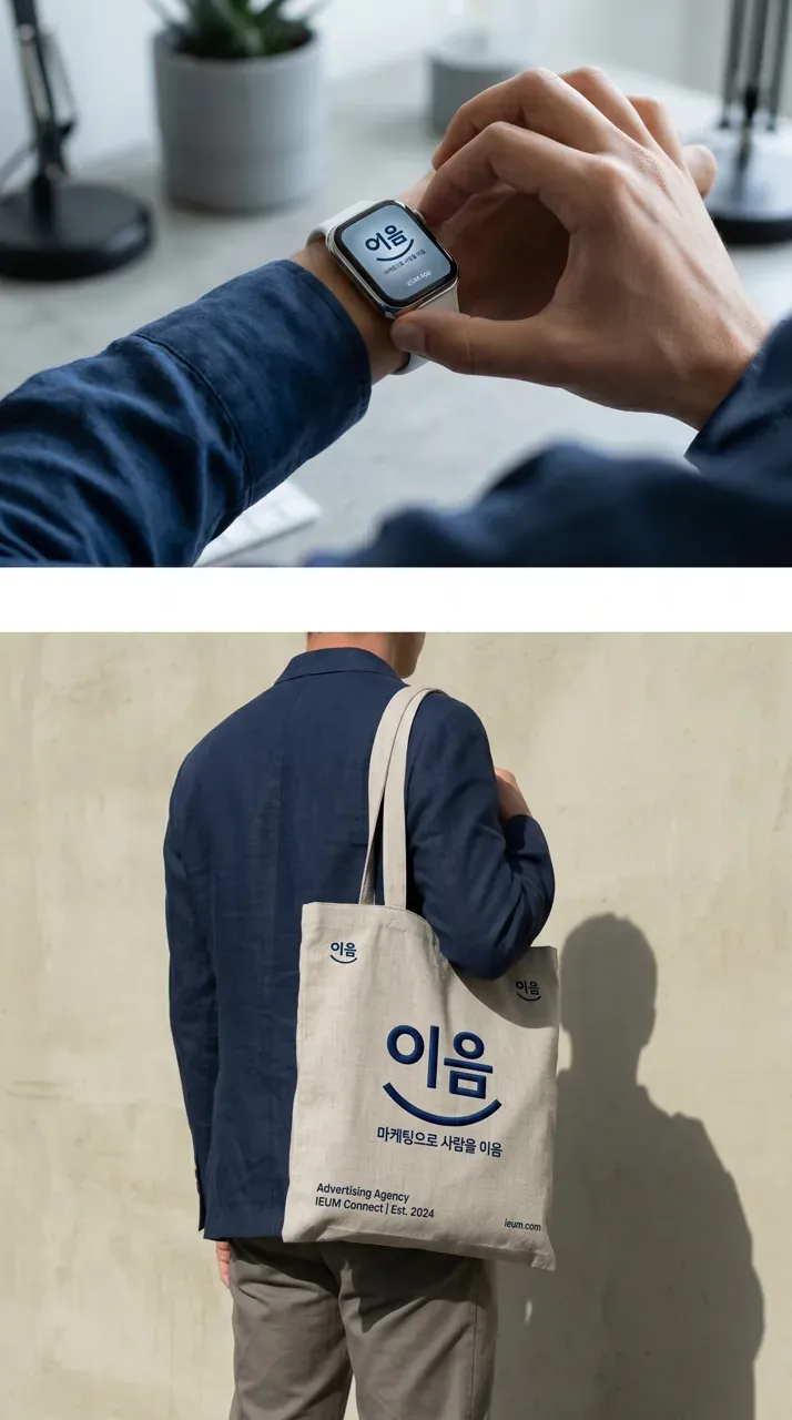 그 외 로고 디자인 — 마케팅으로 사람을 잇는 신뢰의 연결고리 브랜드 로고 브랜드 시스템