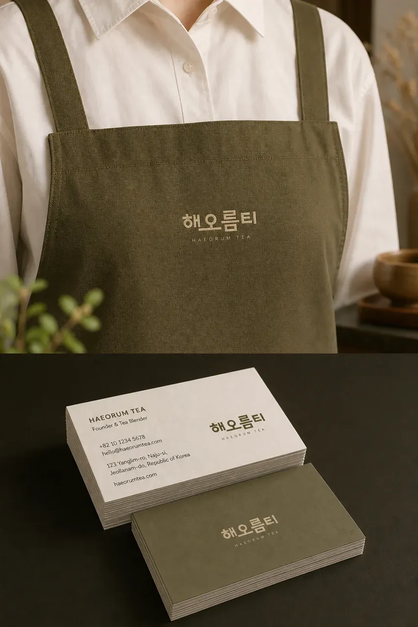 농식품·축산 로고 디자인 — 새벽 첫 빛처럼 맑고 따뜻한 일상의 쉼 농식품 브랜드 로고 브랜드 시스템