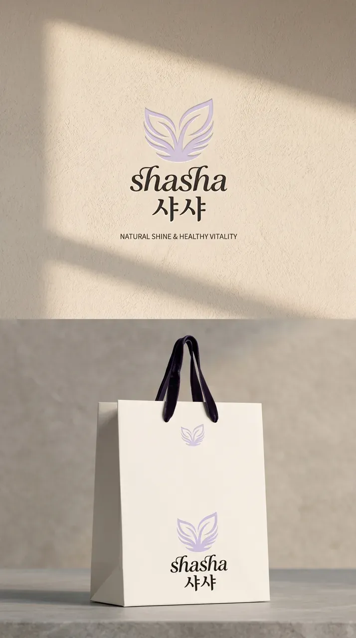 뷰티·미용 로고 디자인 — 따뜻하고 친근한 뷰티 브랜드 로고 브랜드 시스템