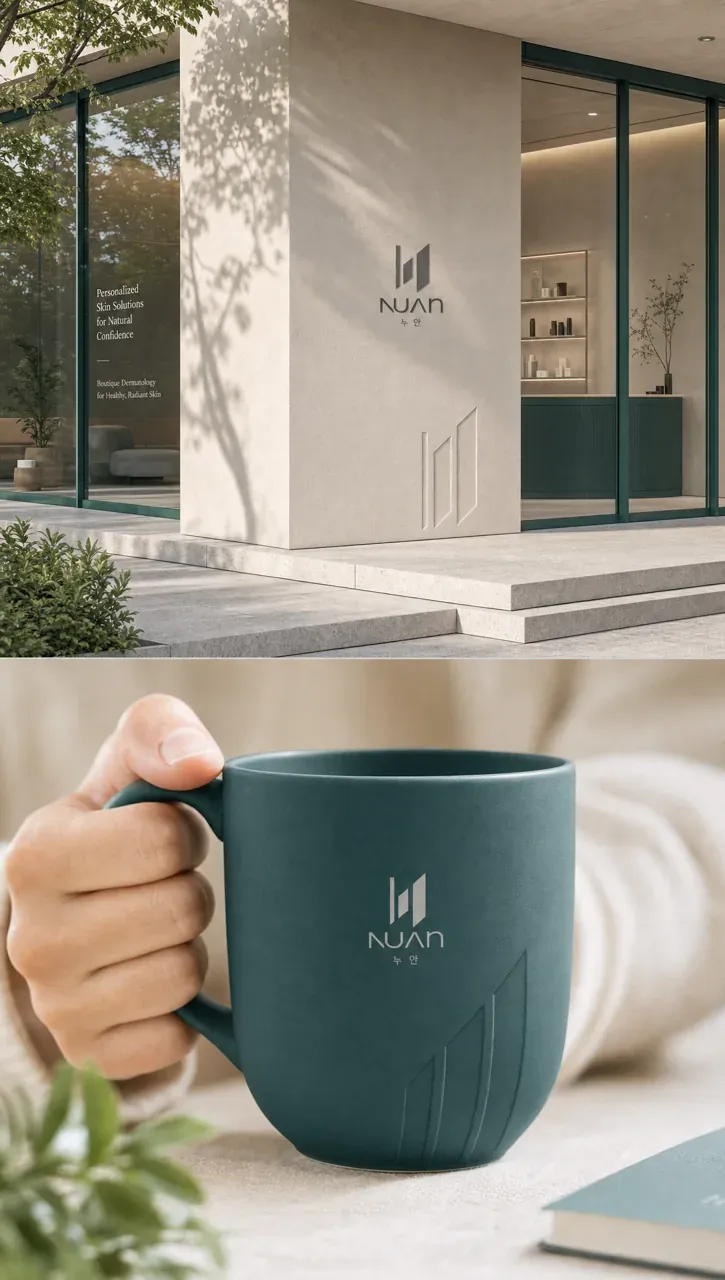 병원·의원 로고 디자인 — 미묘함과 명확함이 만나는 현대 병원 로고 브랜드 시스템