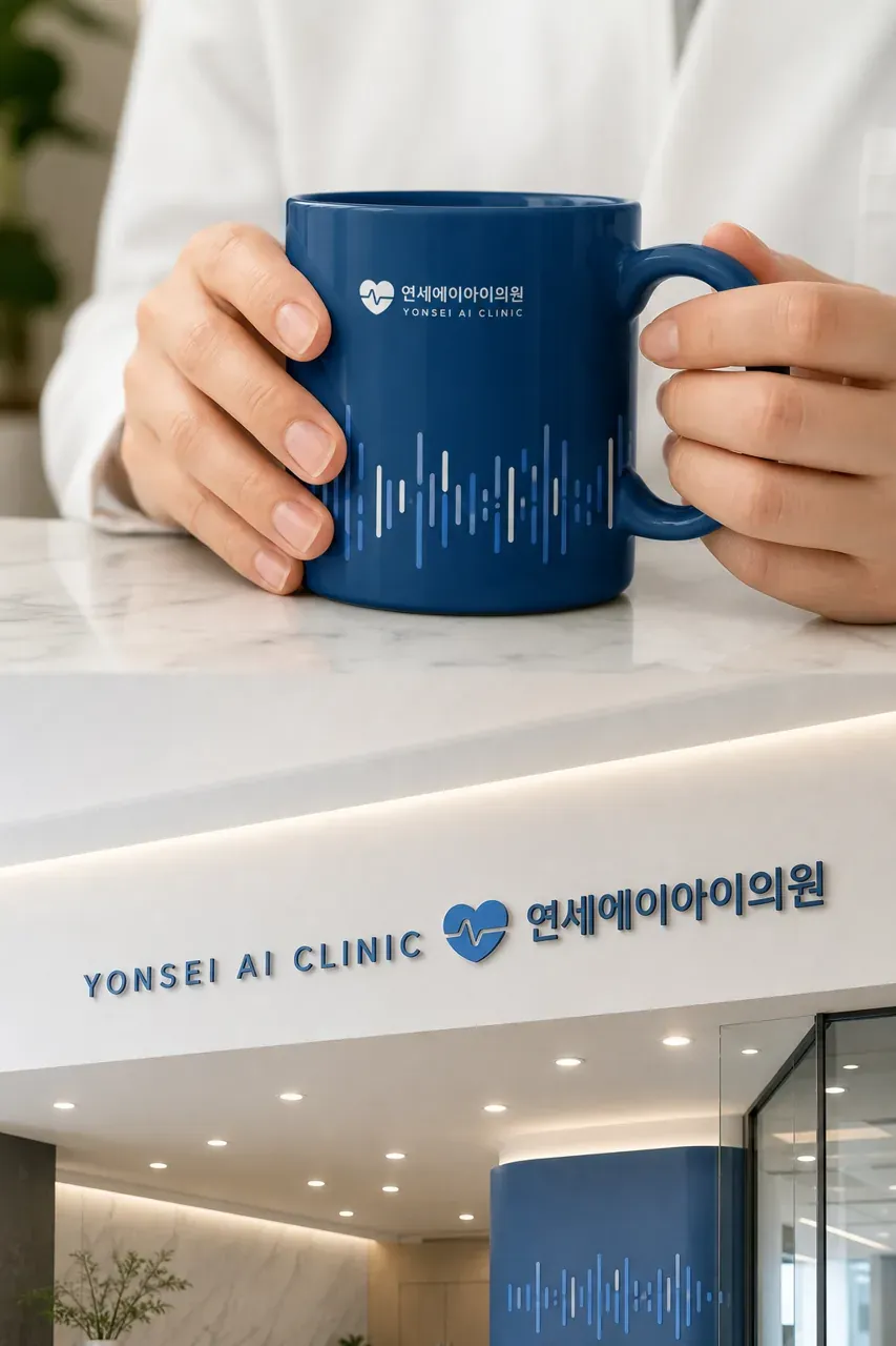 병원·의원 로고 디자인 — 모던하고 세련된 조합형 병원 로고 브랜드 시스템