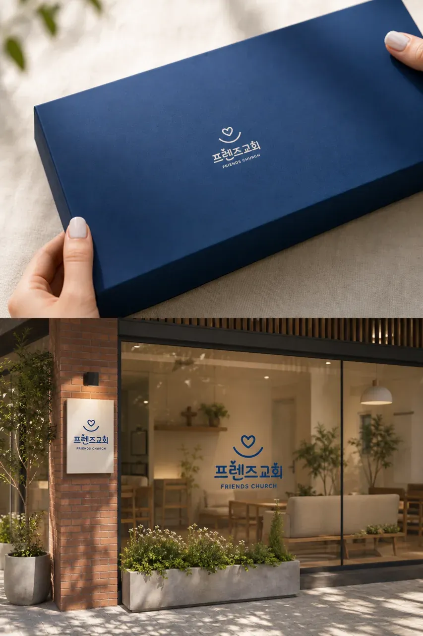 공공·단체 로고 디자인 — 젊은 세대가 편안하게 찾아오는 교회 공공·단체 로고 브랜드 시스템